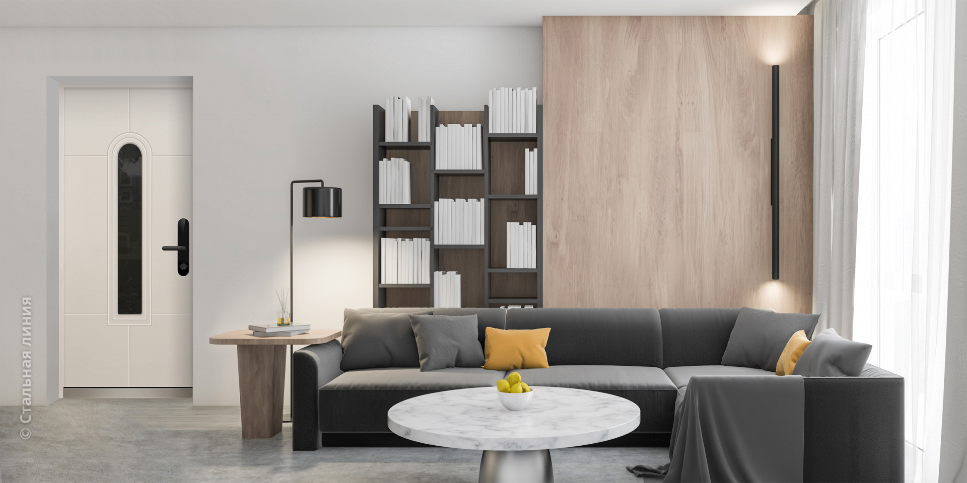 Входная дверь «Алькор» с умным замком