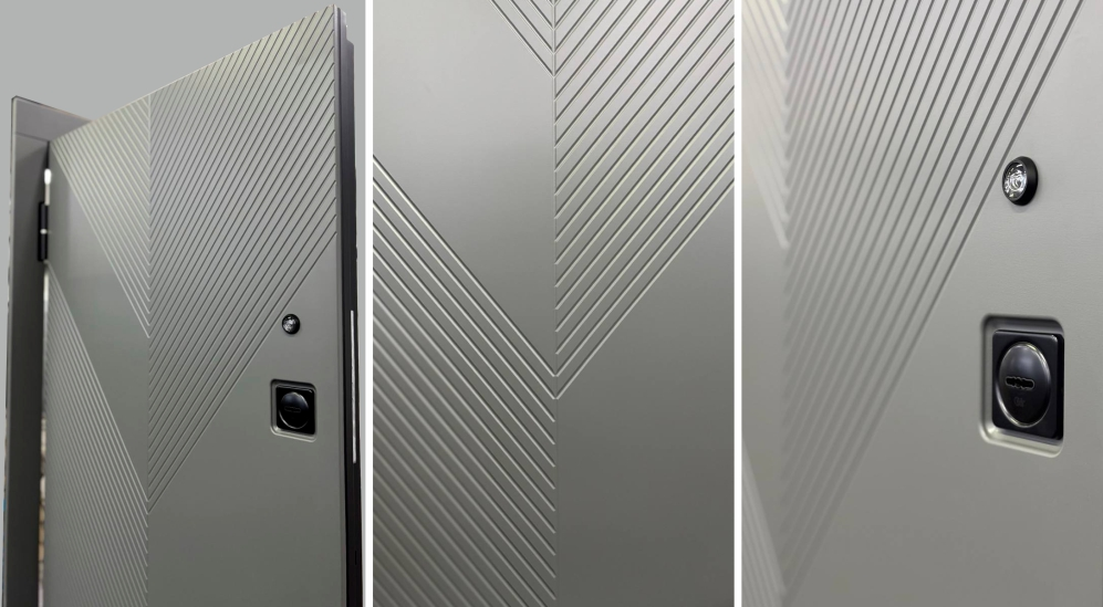 Реальные фото входной двери «Калиста»