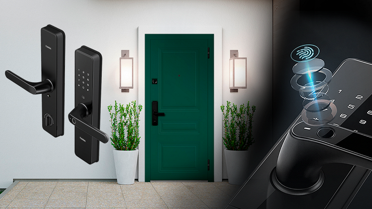 Зеленая входная дверь