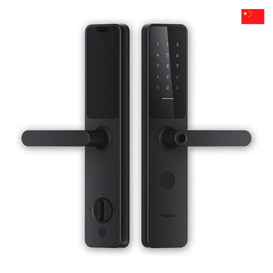 Электронный замок для входной двери Aqara A100 — разблокировка по отпечатку пальца и паролю.