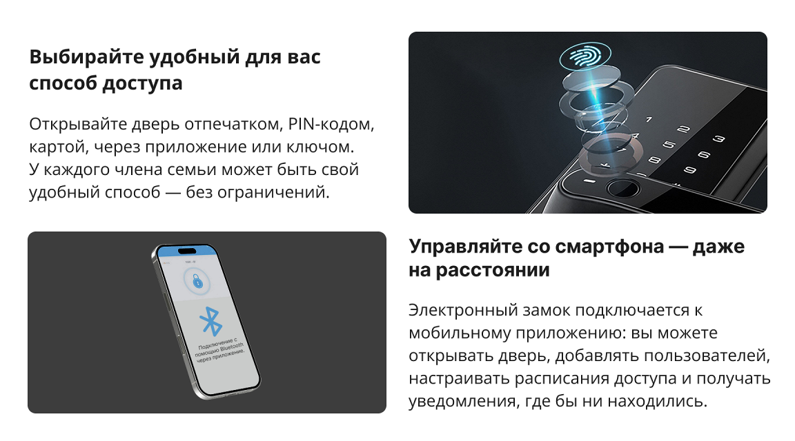 Возможности и функции электронного замка