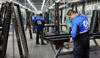 Дверное полотно входной двери с повышенной прочностью и взломостойкостью на этапе заводской сборки.