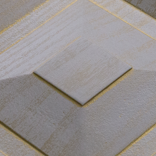 Экошпон Premium «Ясень белый», патина золото