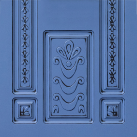 SteelLak RAL 5007, патина черная