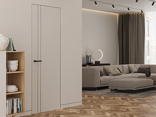 Скрытые двери — стильный элемент вашего интерьера