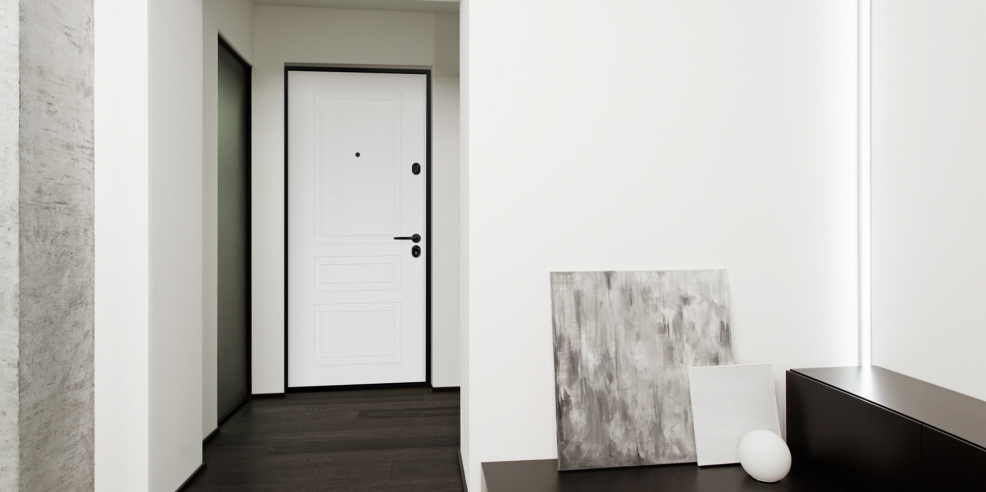 Модель «Амьен» — входная дверь в квартиру с отделкой PVC